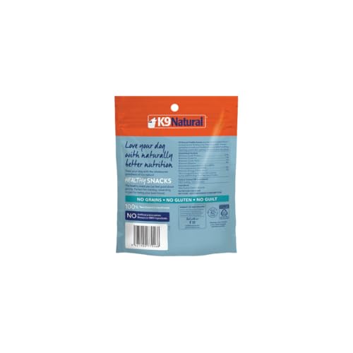 K9 Natural, proteína alta para perros activos durante sesiones de entrenamiento.