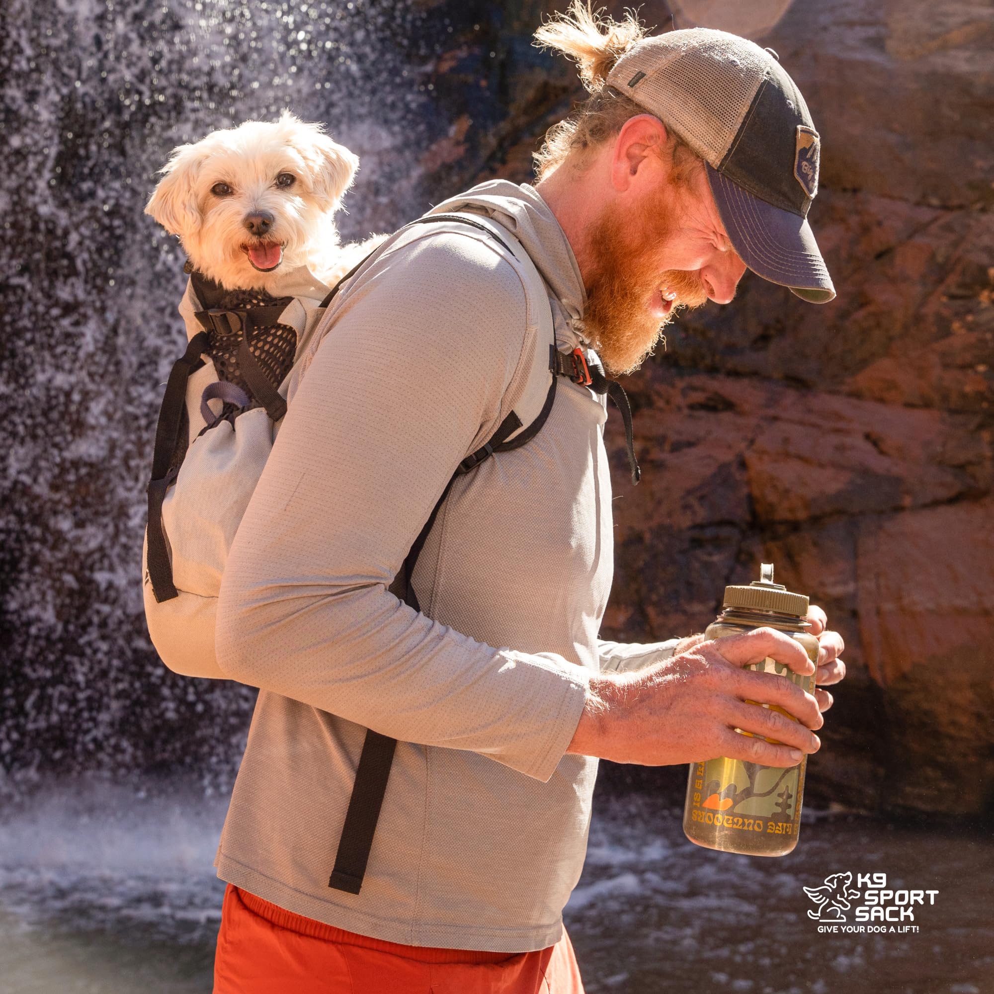 K9 Sport Sack Air 2 hecho en Cordura resistente con costuras reforzadas.