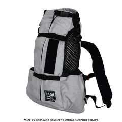K9 Sport Sack Air 2 con base angular y clips de seguridad para mayor seguridad.