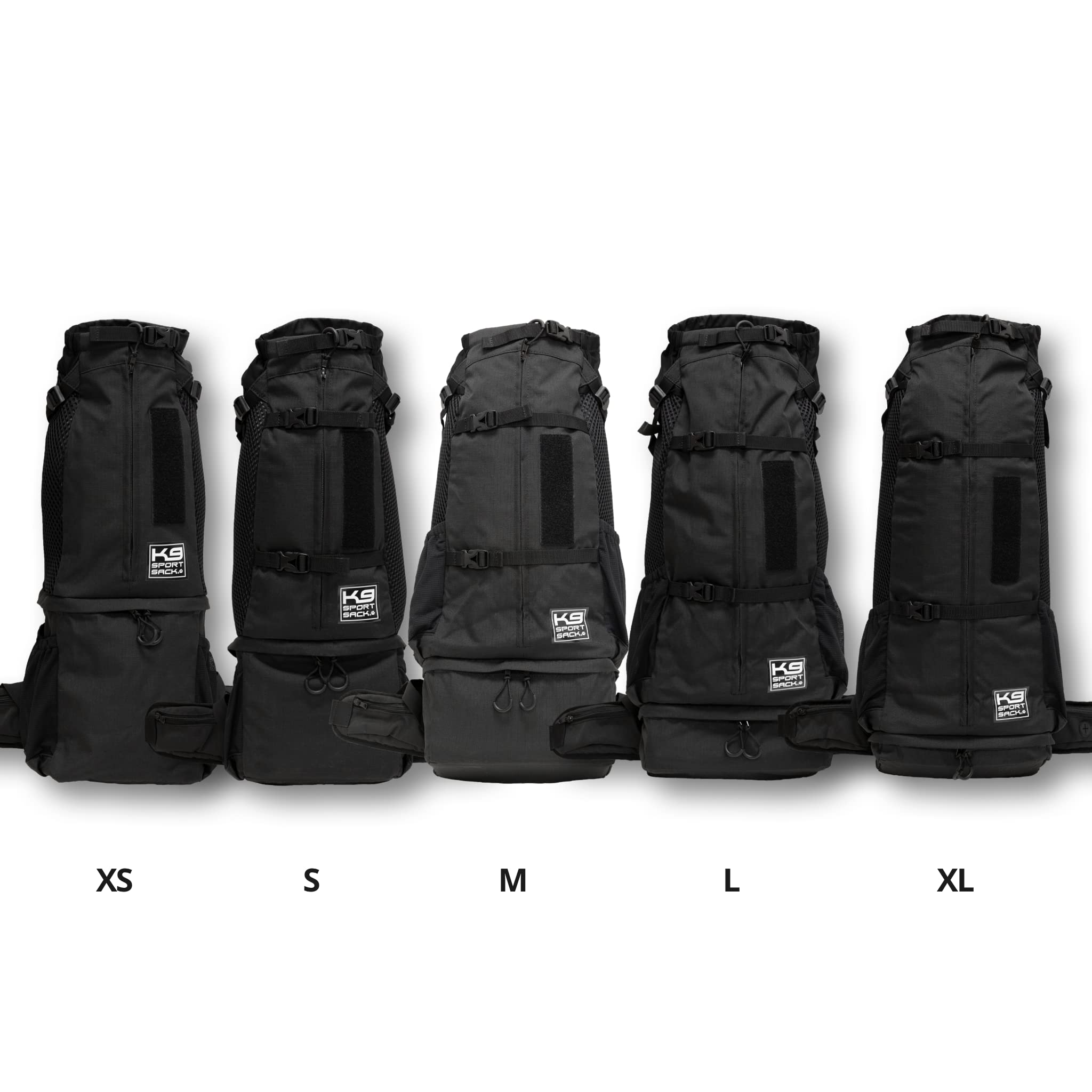 K9 Sport Sack Knavigate bolsillos y portabotellas para almacenamiento práctico