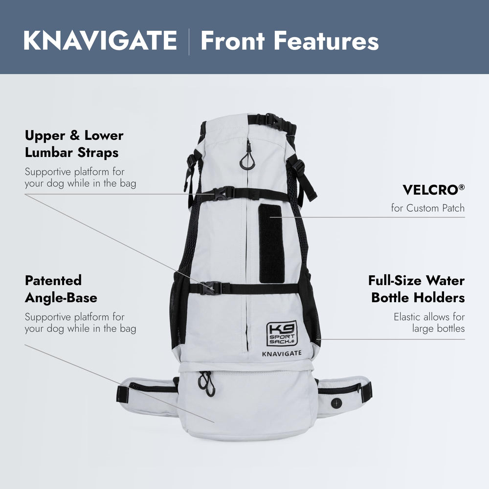 K9 Sport Sack Knavigate con correa de hombro acolchada para mayor comodidad