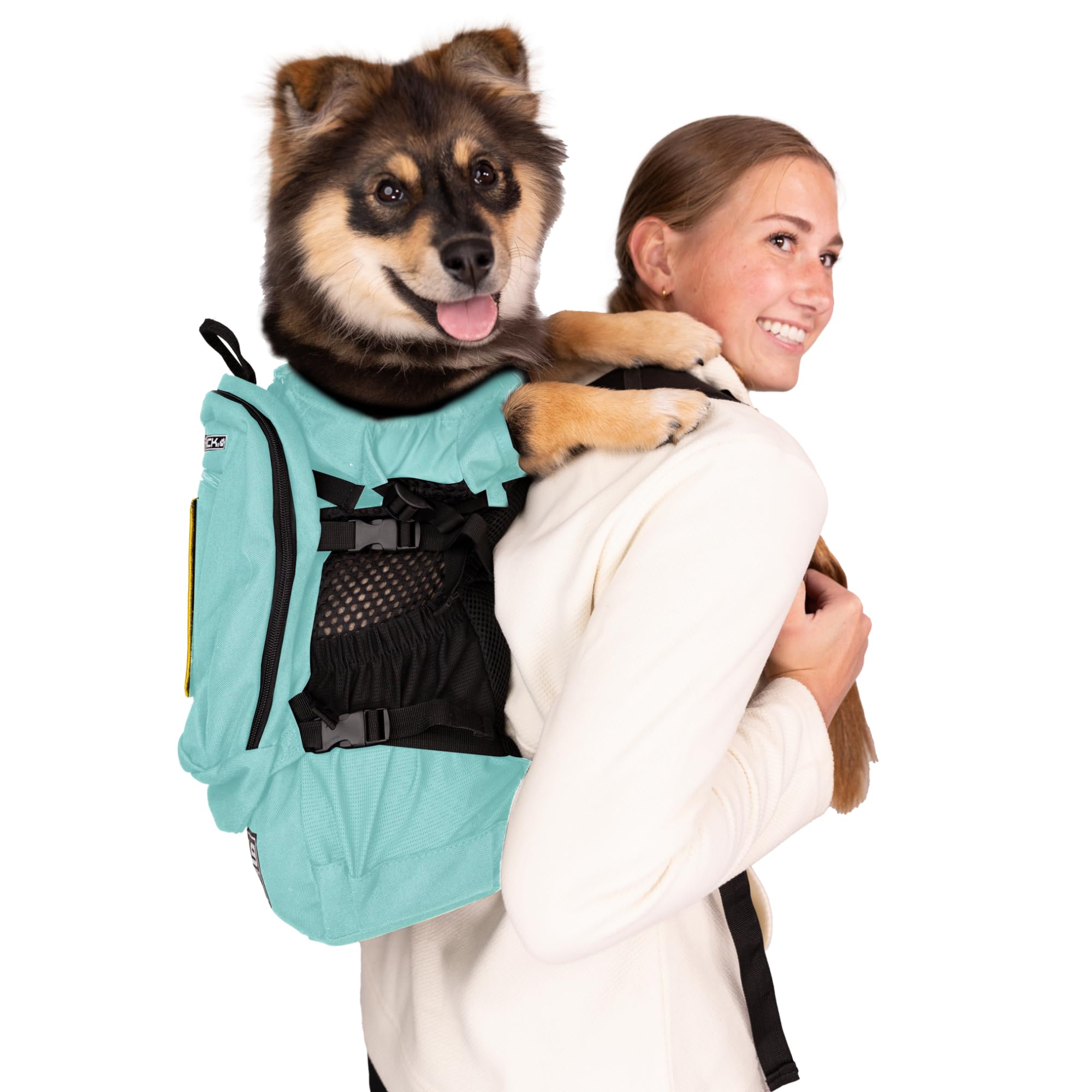 K9 Sport Sack Plus 2, vista frontal, transporte cómodo para perros grandes