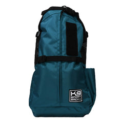K9 Sport Sack Trainer Pequeno, azul puerto, ventilación lateral para comodidad.