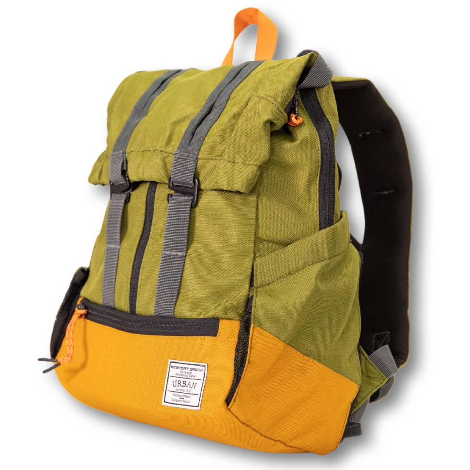 Bolsillo acolchado para portátil en K9 Urban 3 para trabajo y viaje.