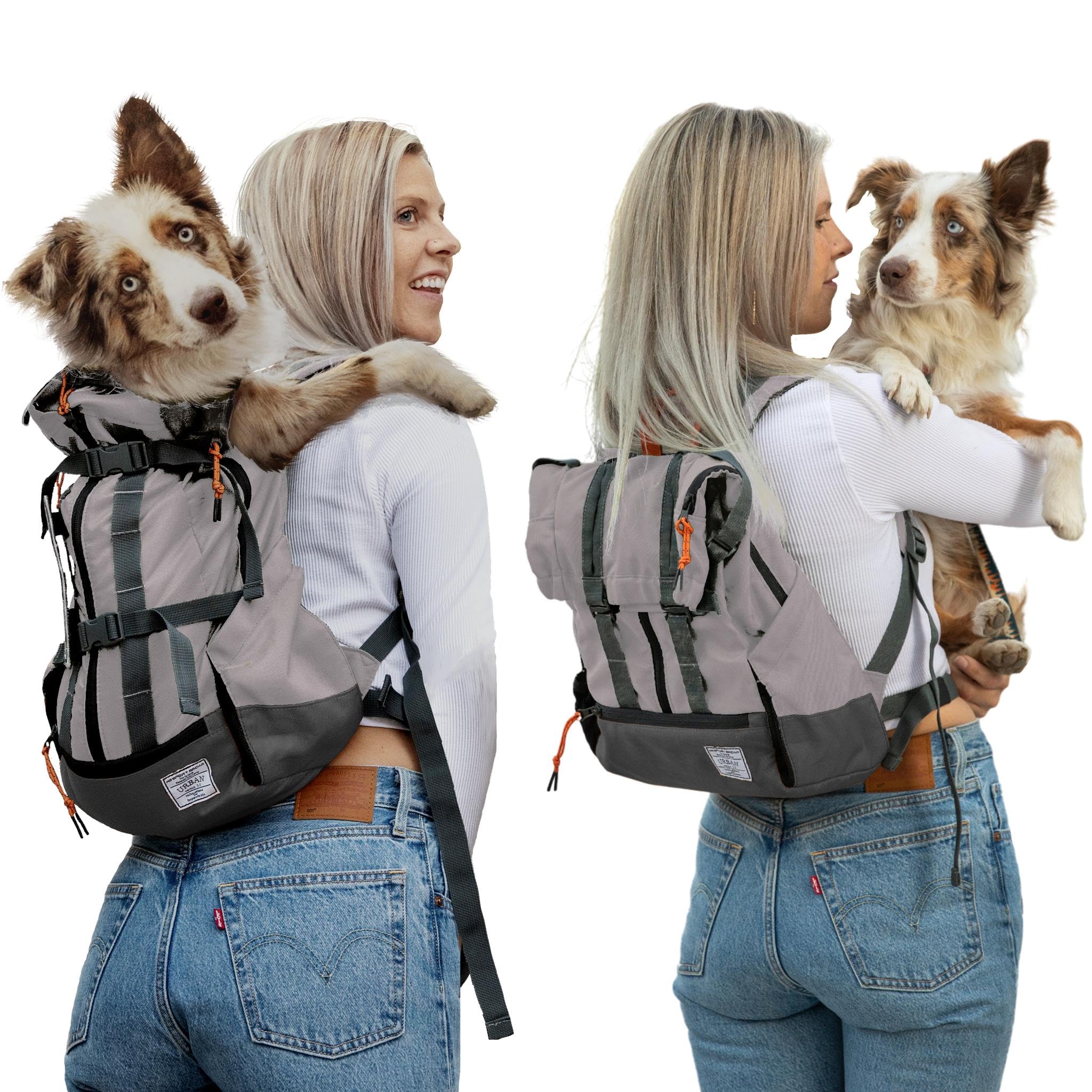 K9 Sport Sack Urban 3: vista frontal, diseño compacto para paseos urbanos.