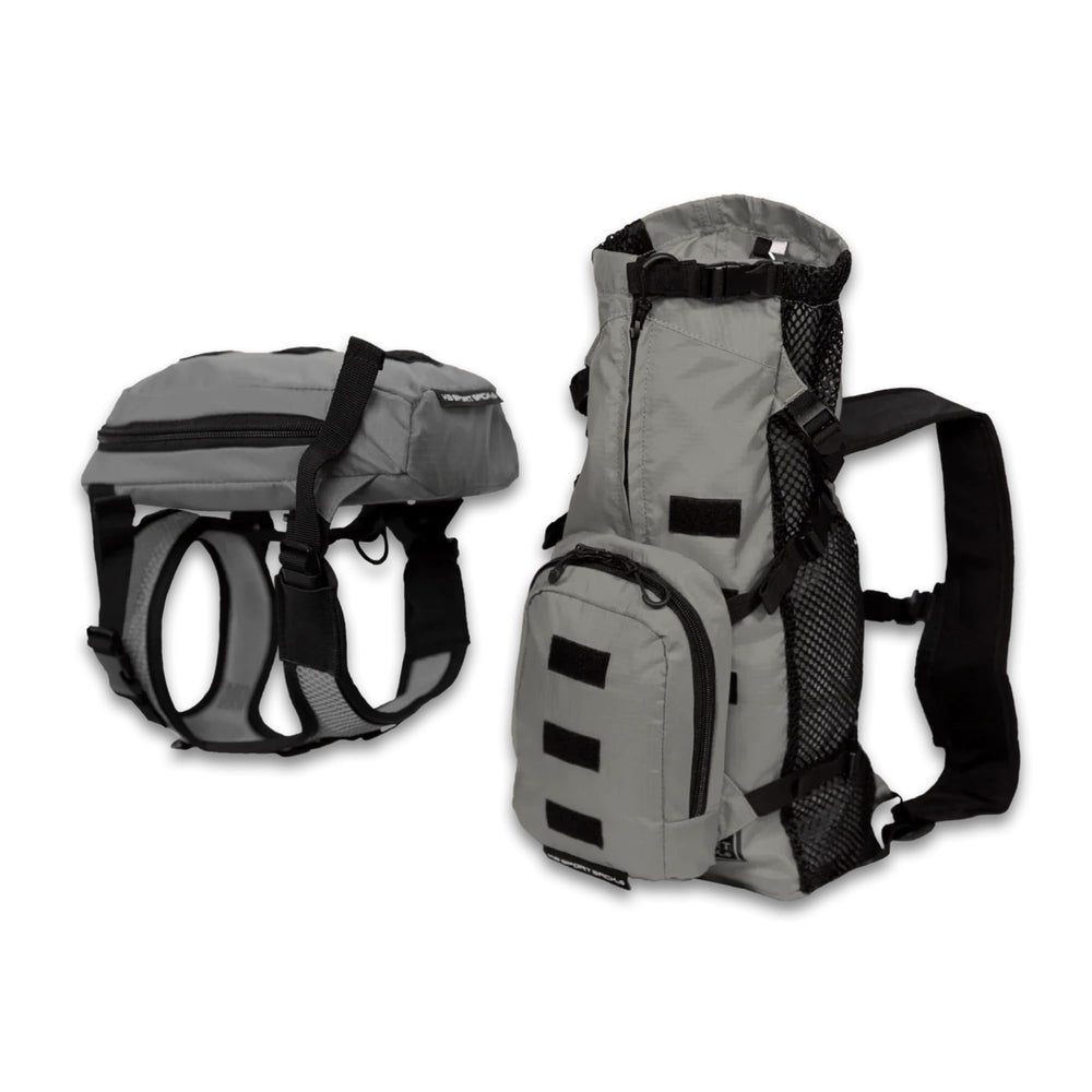 K9 Sport Sack Walk-On, talla pequeña, ideal para paseos cortos con perros de espalda de 13–16 pulgadas.