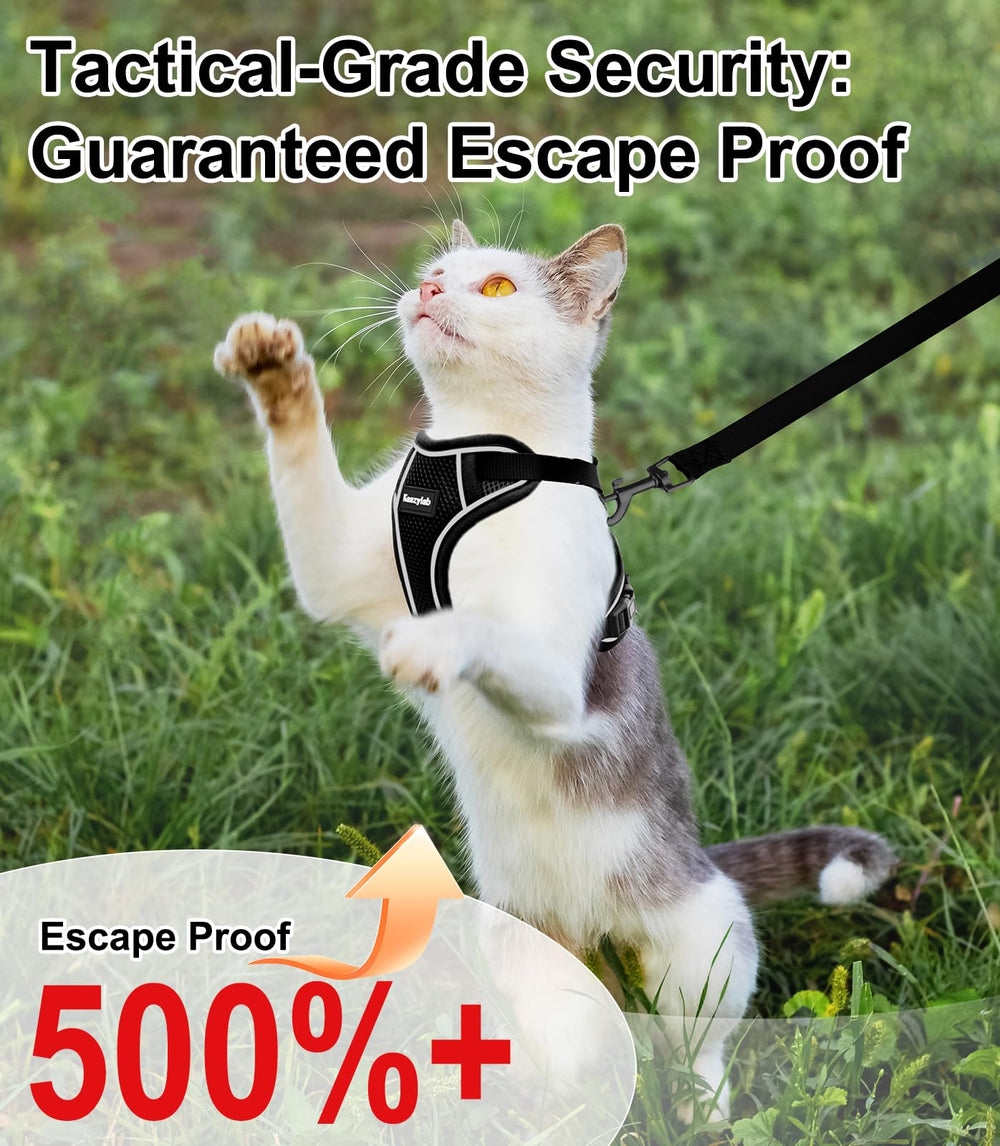 Kaazylab arnés gato tallas ajustables XS S M para ajuste cómodo