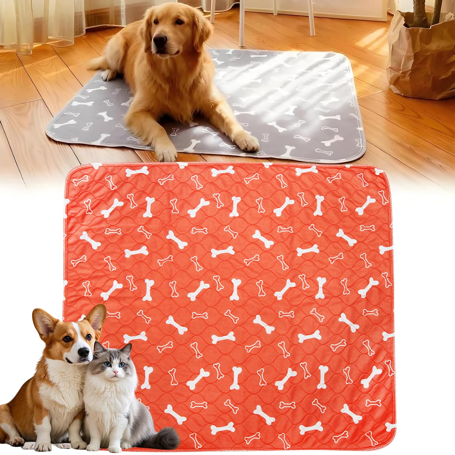 Kacitalone almohadillas de entrenamiento con control de olor para casa.