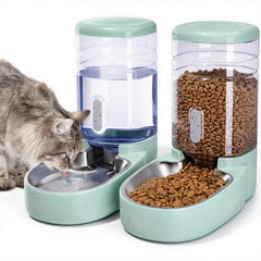 Kacoomi bebederos automáticos con tazón inoxidable para alimentación estable.