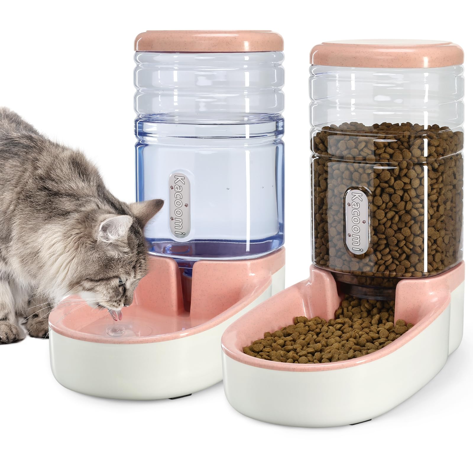 Kacoomi dispensador automático de agua con flujo estable para perros y gatos.