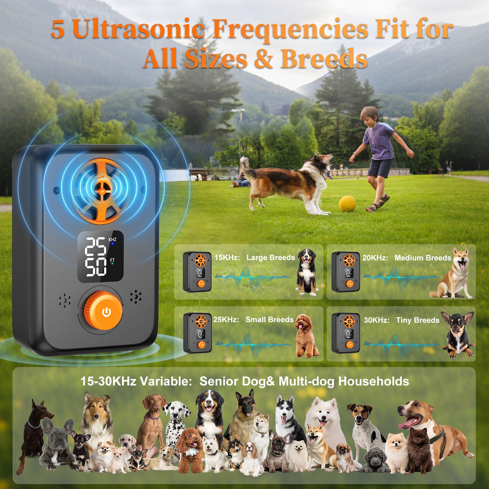 Kacylzom ultrasonico con 3 modos de alcance para tu espacio.