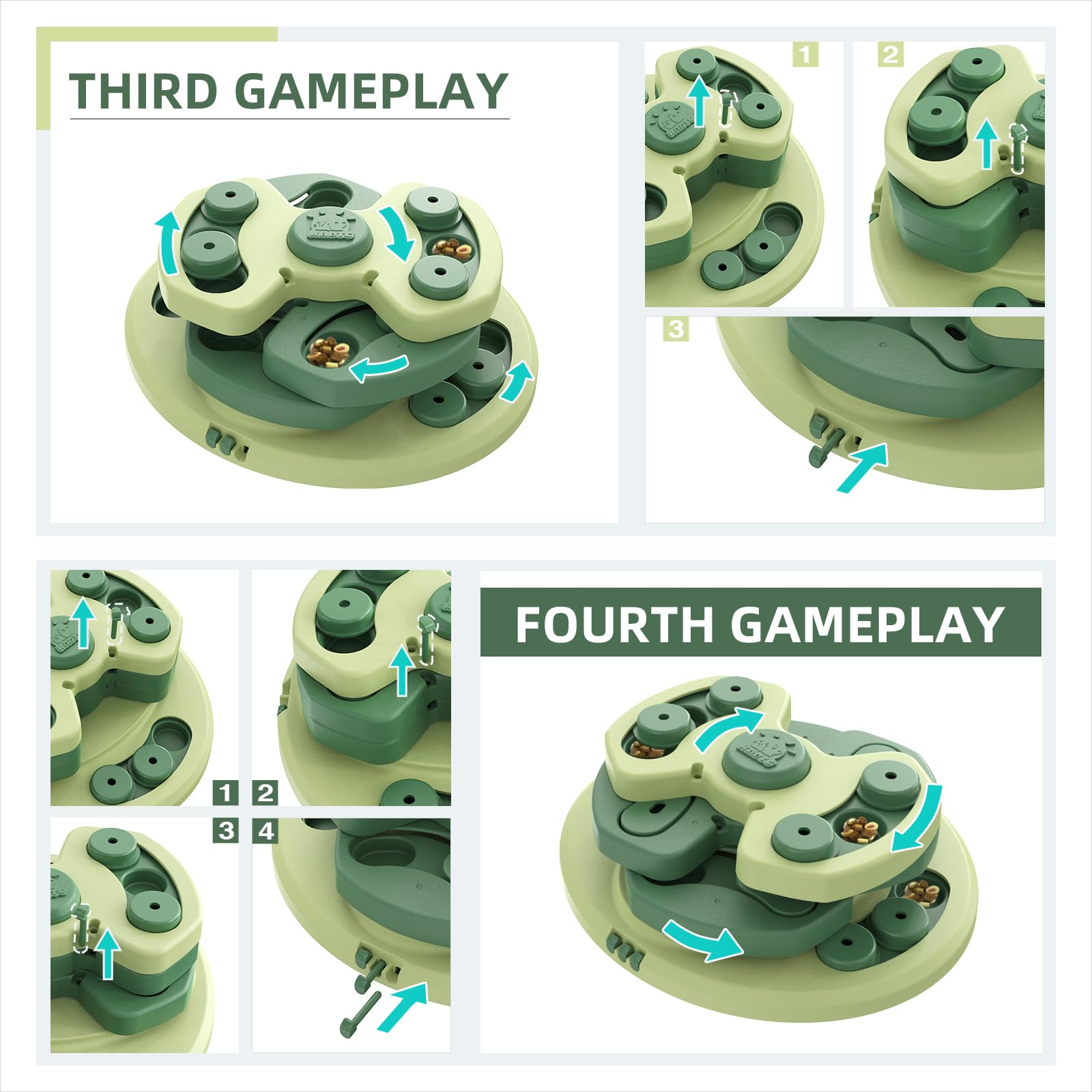 Diseño estadounidense con patente para juego seguro y confiable.