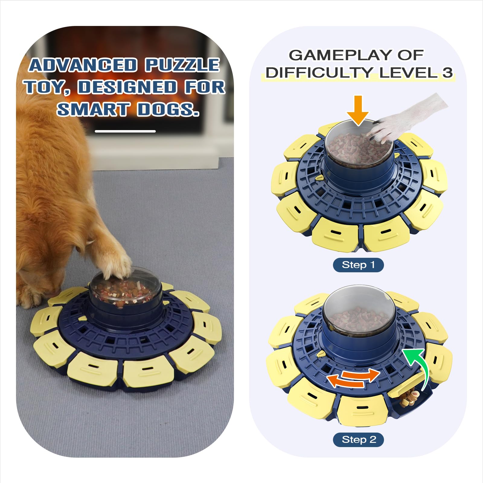KADTC estimulación mental para juego y enfoque en perros