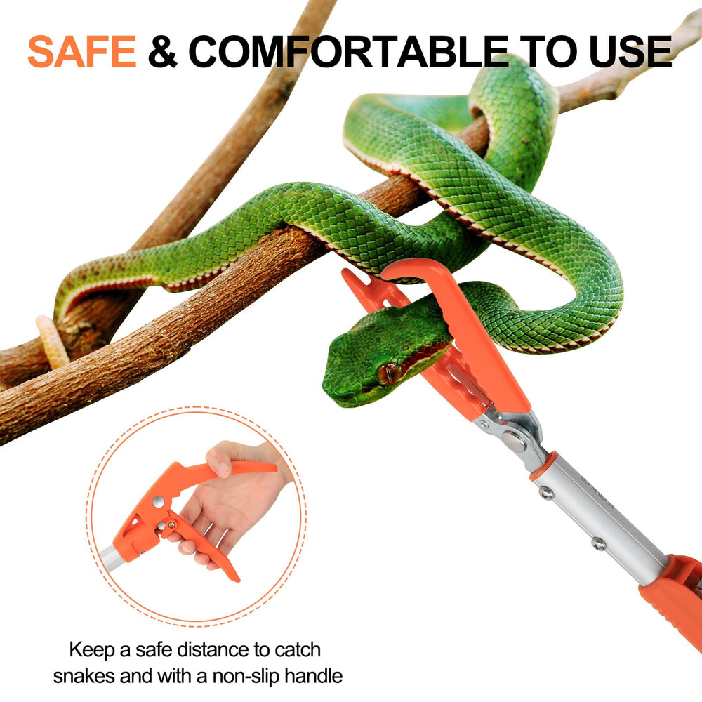 Kalkal herramienta versátil para campo, manejo de serpientes y reptiles pequeños con seguridad.