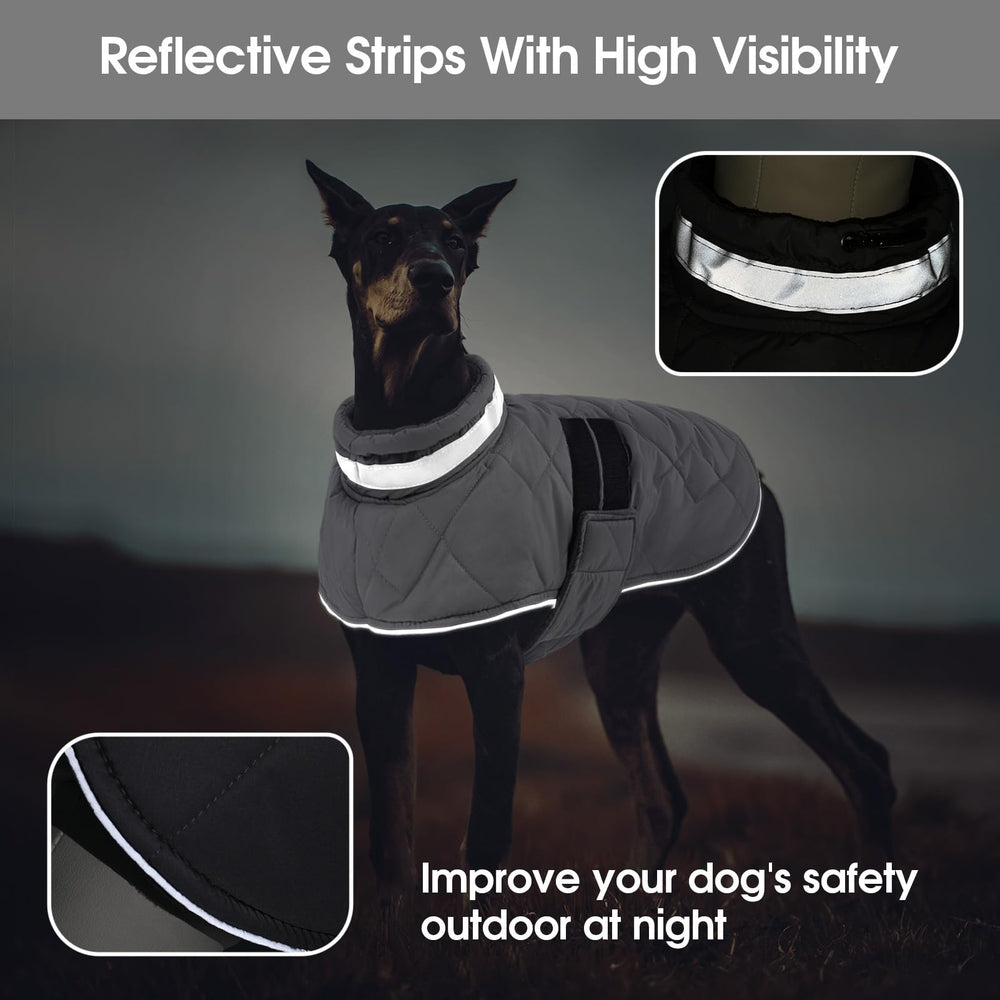 KAMA BRIDAL abrigo invierno para perro - forro polar, suavidad y calor interior