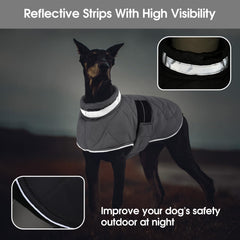 KAMA BRIDAL abrigo invierno para perro - forro polar, suavidad y calor interior