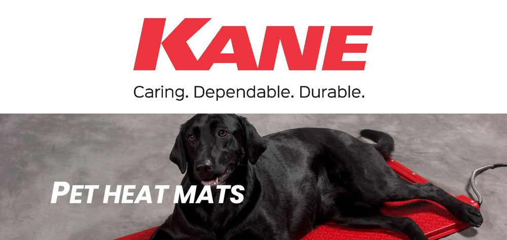 KANE manta calefactora para mascotas con reóstato, ajuste sencillo de temperatura.