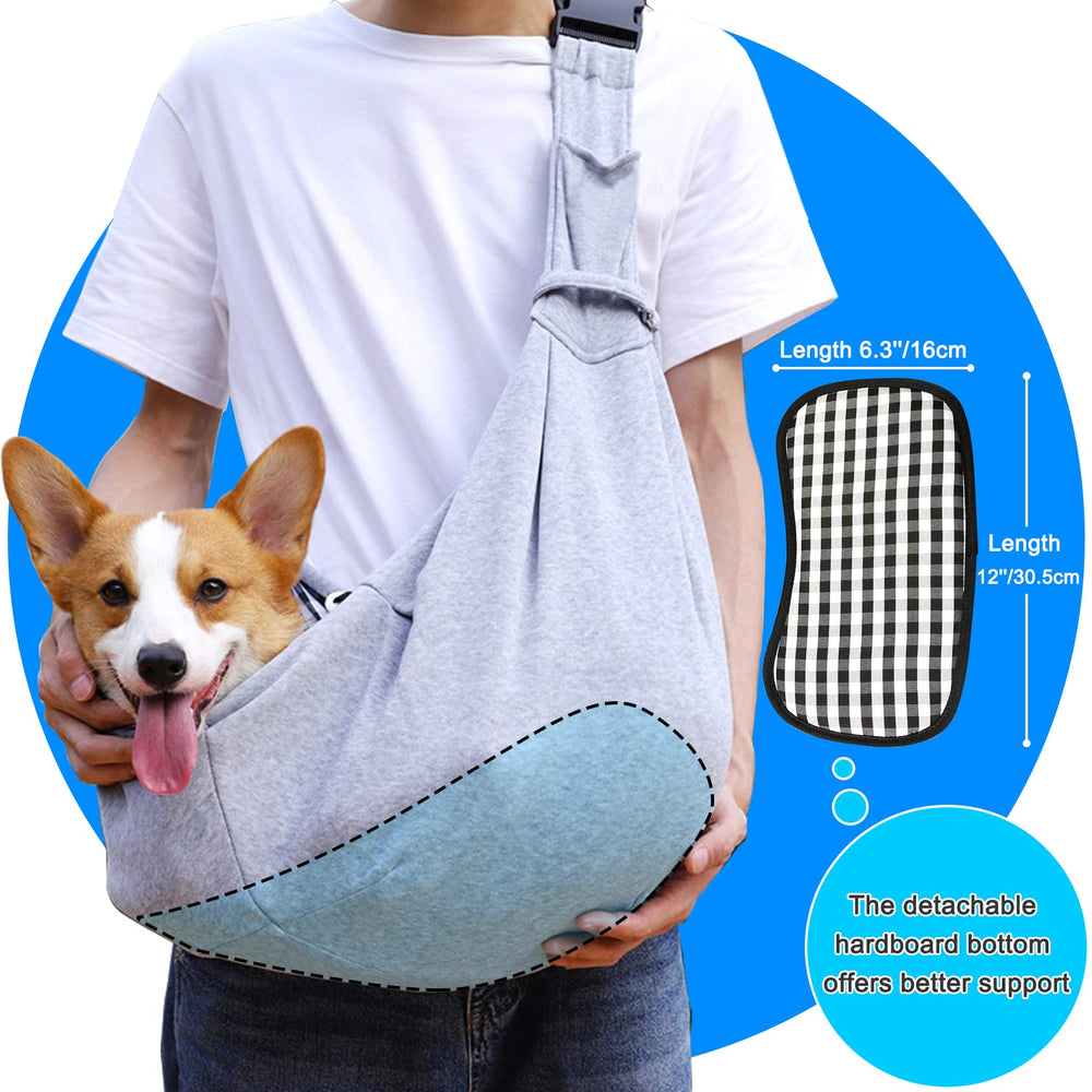 Bandolera Kanemc lavable a máquina para limpieza rápida tras paseos.