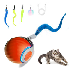 kanuoc bola 360° para gatos, entretenimiento activo en casa