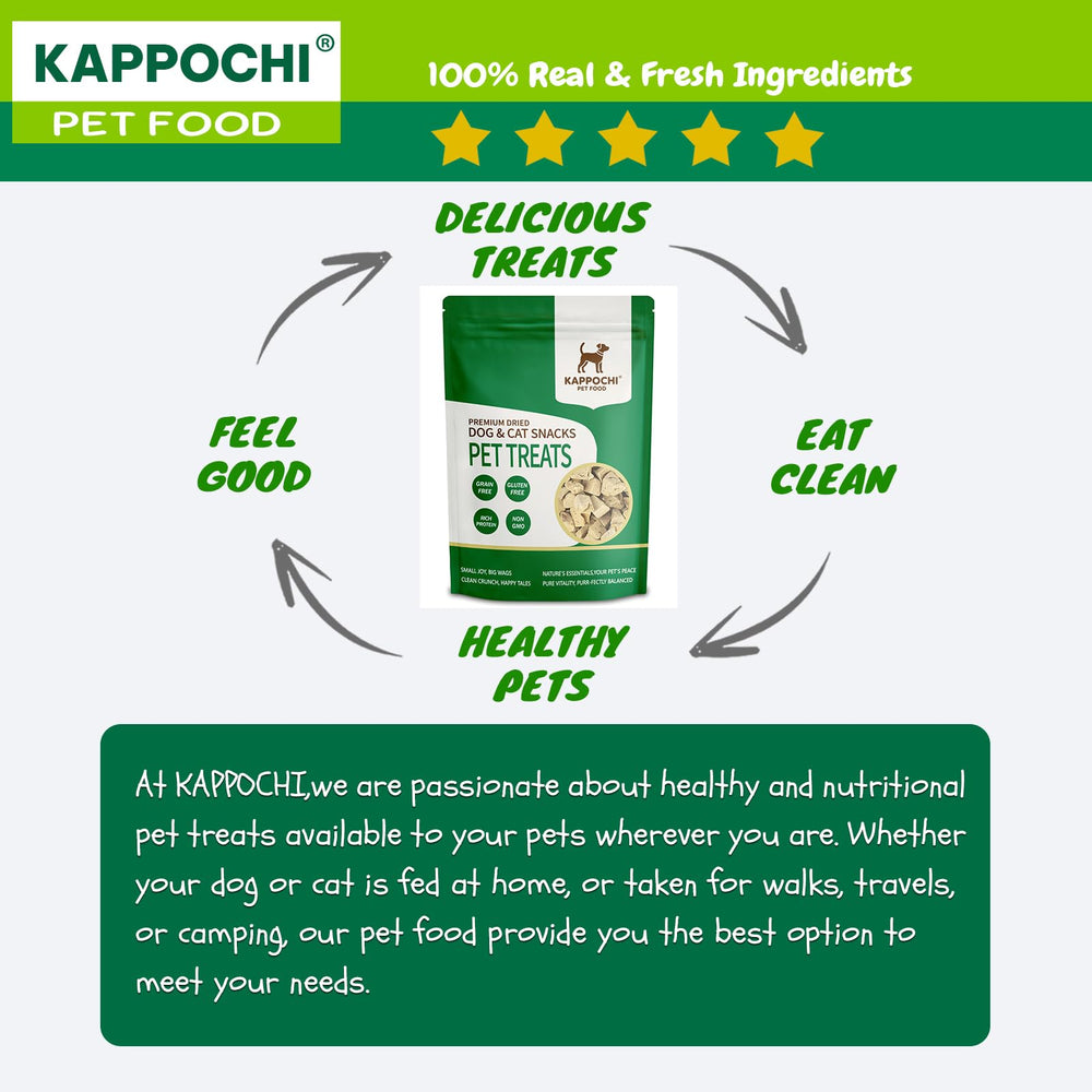 KAPPOCHI aroma natural para mascotas activas.