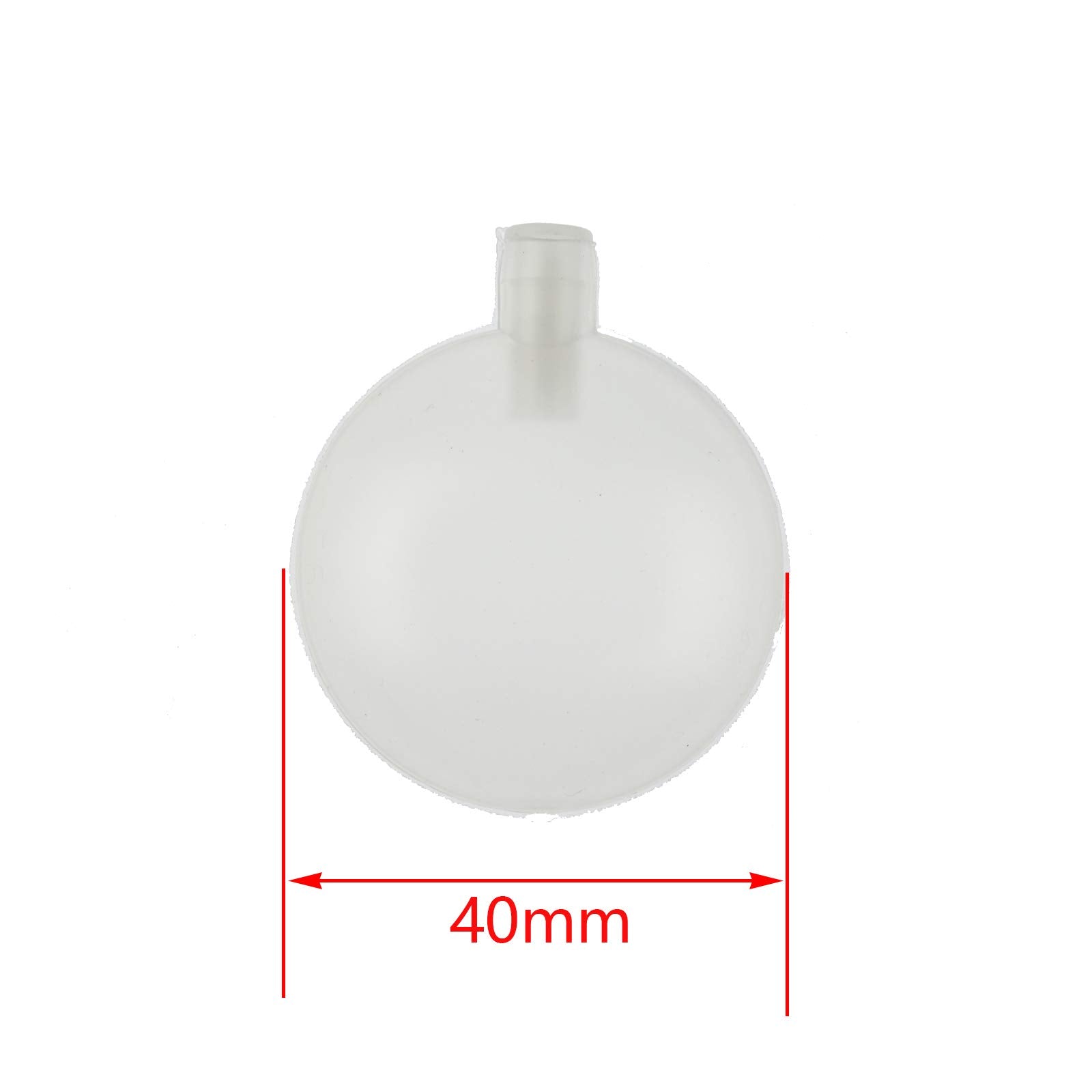 Insertos sonoros de plástico transparente de Kasteco 40mm