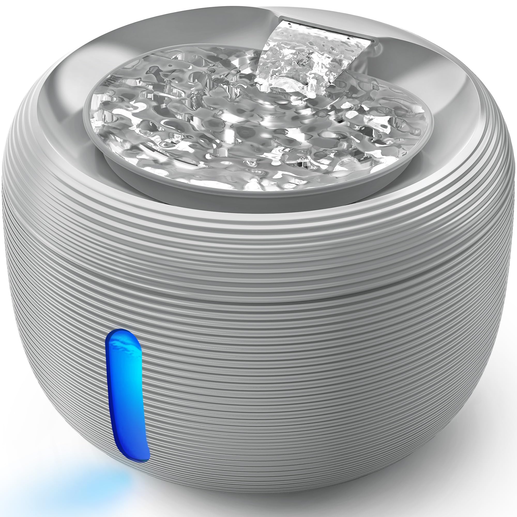 Kastty fuente-agua-gato-3-5l-capacidad: gran volumen para hidratar al gato.