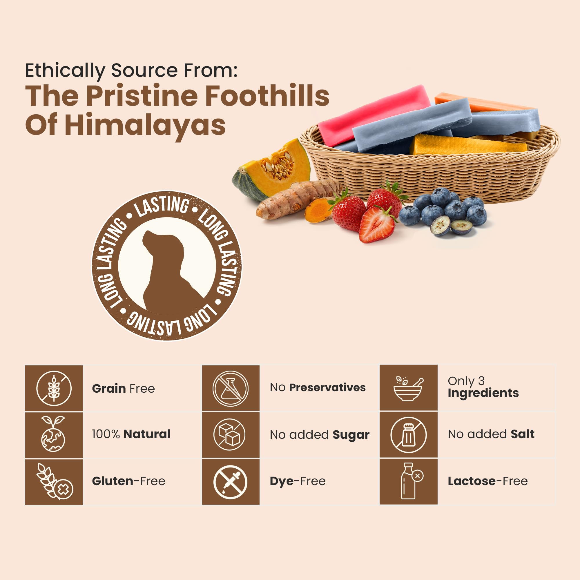 KATHMANDU'S masticables resistentes para mordedores agresivos con sabor