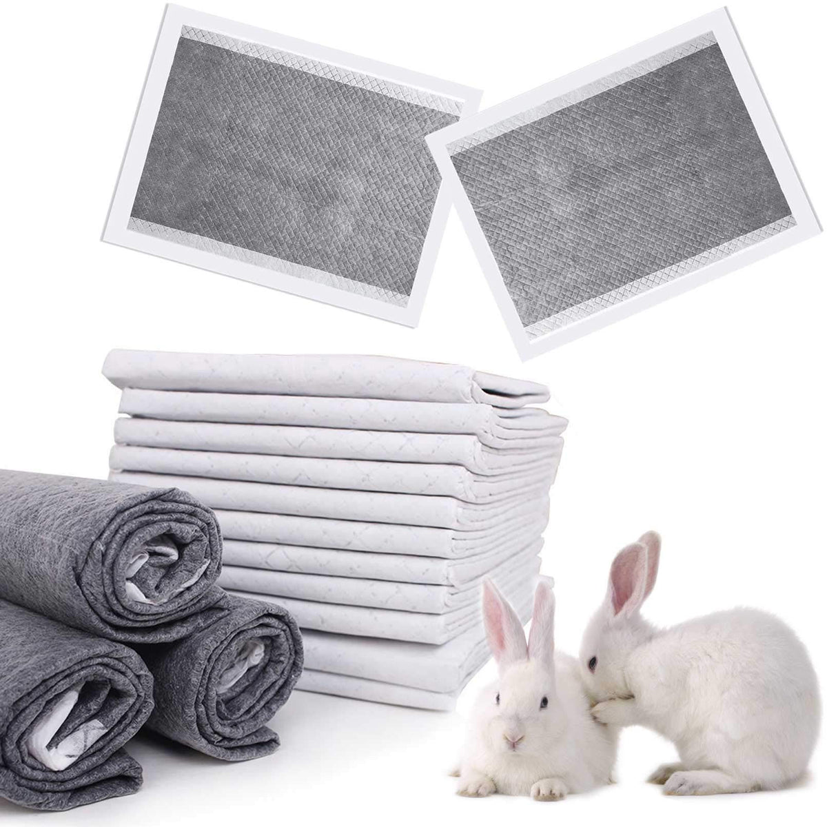 Kathson almohadillas absorbentes rápidas para mascotas: secado inmediato y limpieza fácil