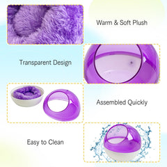 Kathson cama pequeña para aves con cojín mullido, mantiene a tu ave cálida.