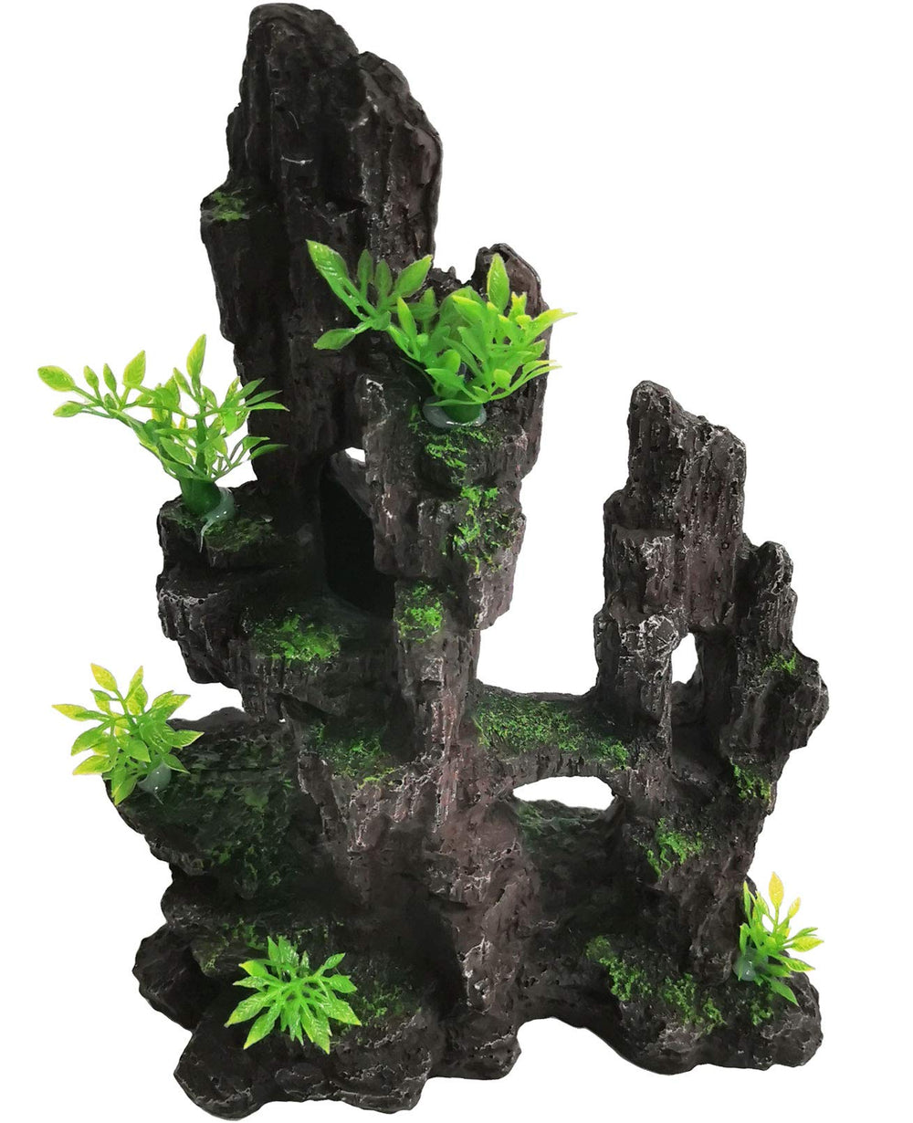 Kathson Cueva de piedra: acentúa el diseño del acuario con realismo.