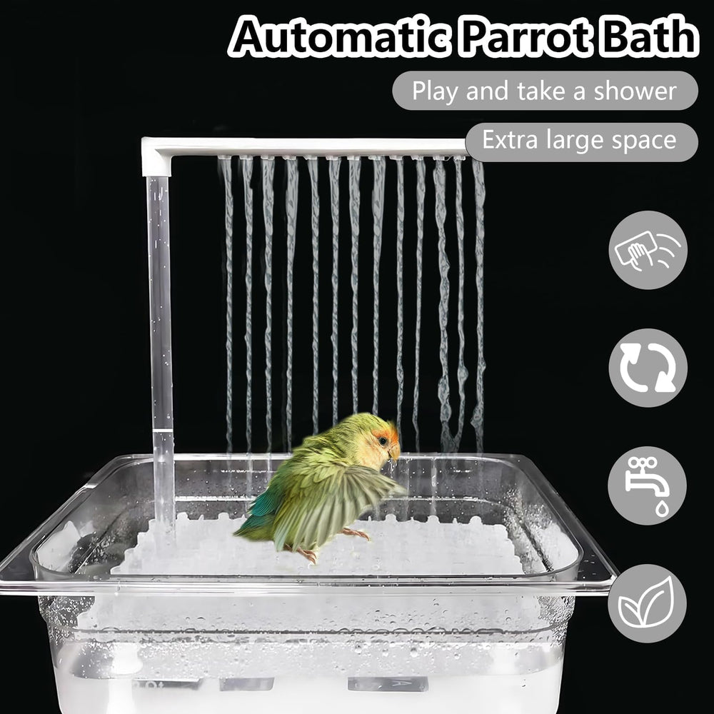Kathson dimensiones-12-8-x-10-4-x-3-9-pulgadas: tamaño amplio para aves grandes.