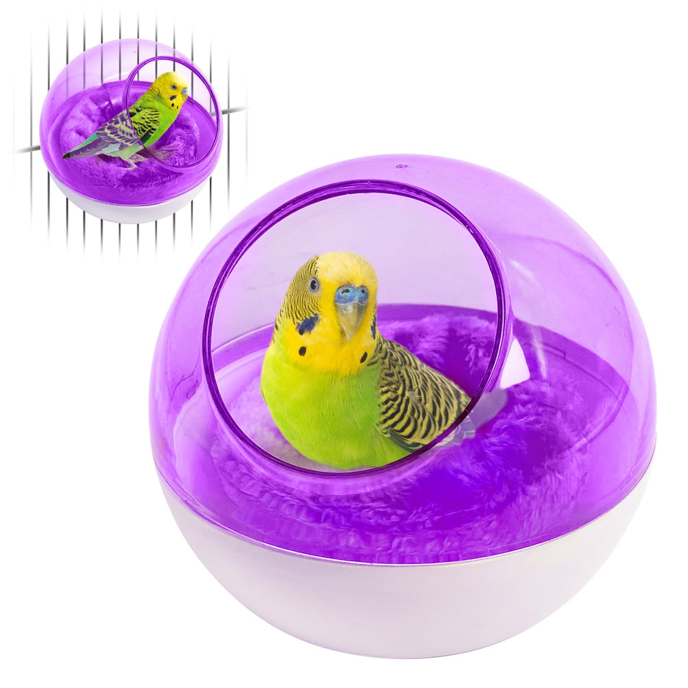 Kathson nido de aves de plástico resistente a mordidas, ideal para descanso diario.