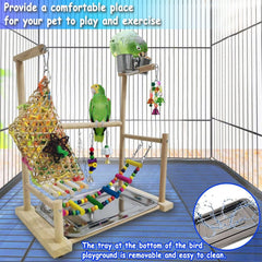 Kathson parque-juego-aves-columpio, promueve movimiento y entretenimiento.