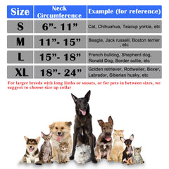 Katoggy collar inflable con ajuste de velcro para cuello