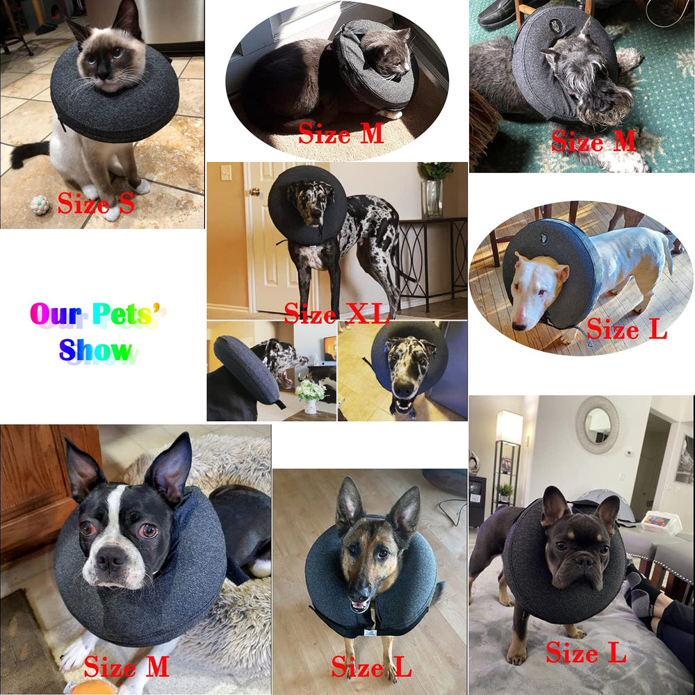 Katoggy collar inflable recuperación perro grande – almacenamiento compacto cuando no se usa