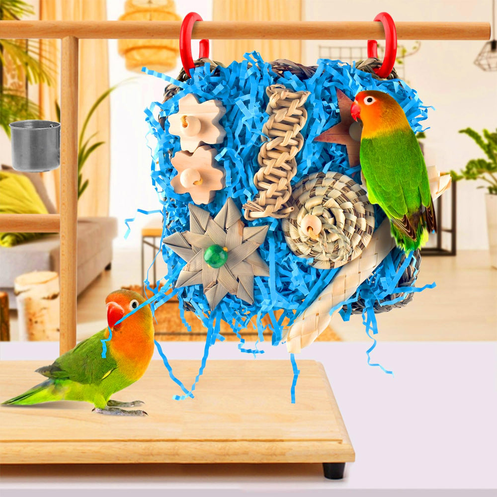 KATUMO instalación fácil: tapete mural para aves en jaula