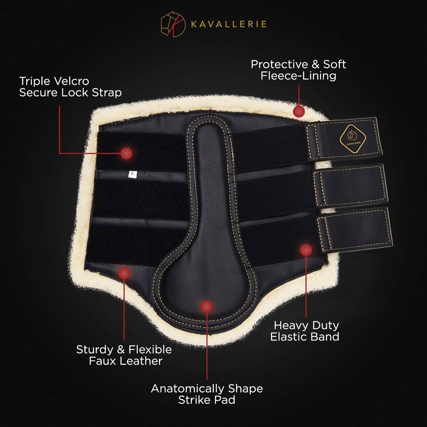 Diseño antideslizante Kavallerie que se mantiene en su sitio