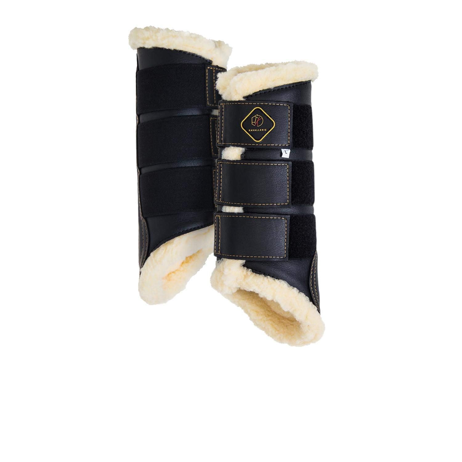 Kavallerie botas de cepillado Dressage frente con forro felpa para entrenamiento