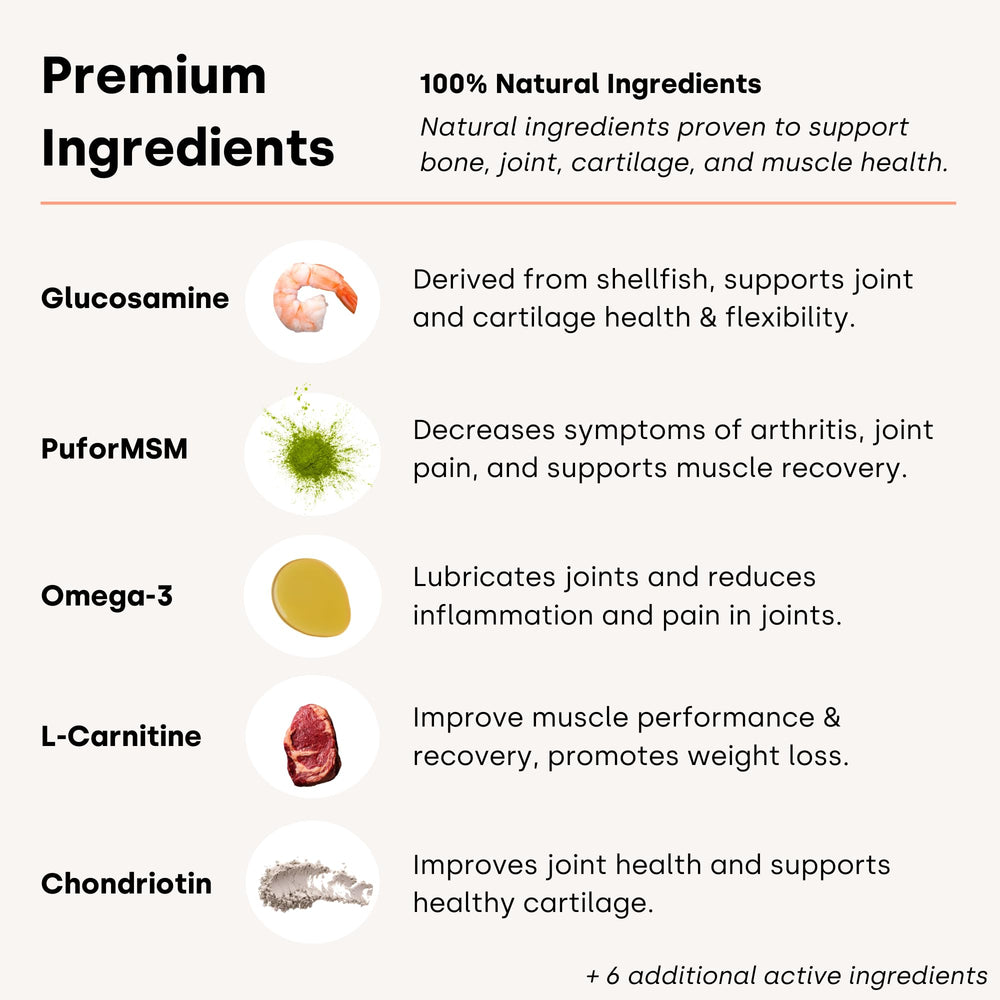 Kayode ingredientes naturales: fórmula para apoyo articular con sabor a trucha.