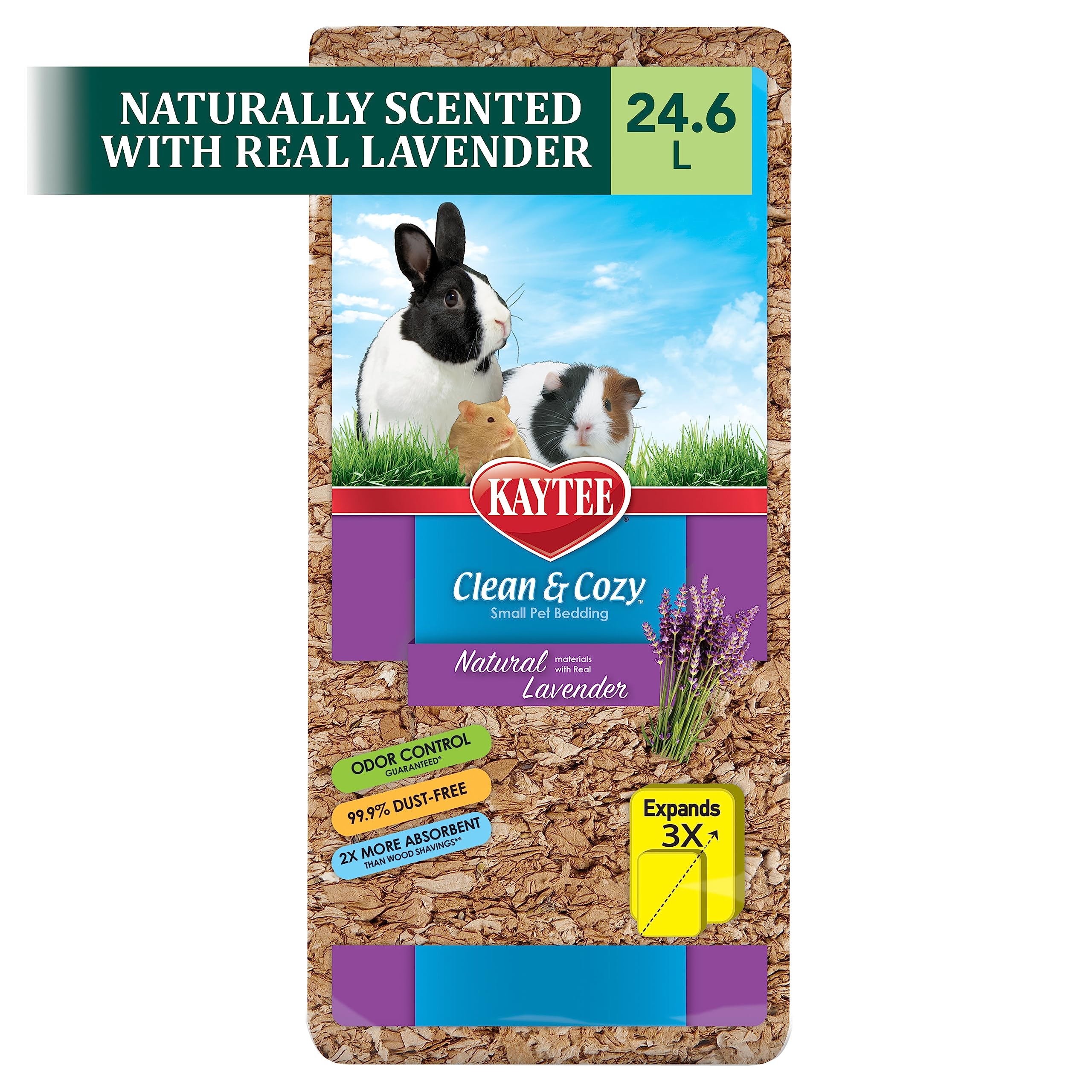Kaytee Clean & Cozy: materiales naturales para un lecho seguro
