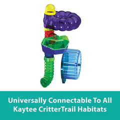 Kaytee CritterTrail tamaño ensamblado 9x9x18 pulgadas para rincones pequeños.