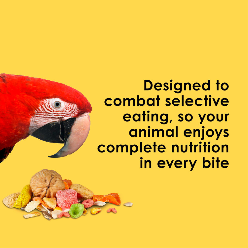 Kaytee Fiesta Big Bites Macaw antioxidantes naturales y probióticos para apoyo general