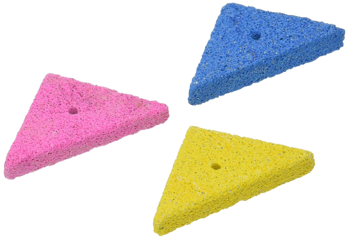 Kaytee Lava Bites: triángulos de lava natural para dientes sanos de hámsters
