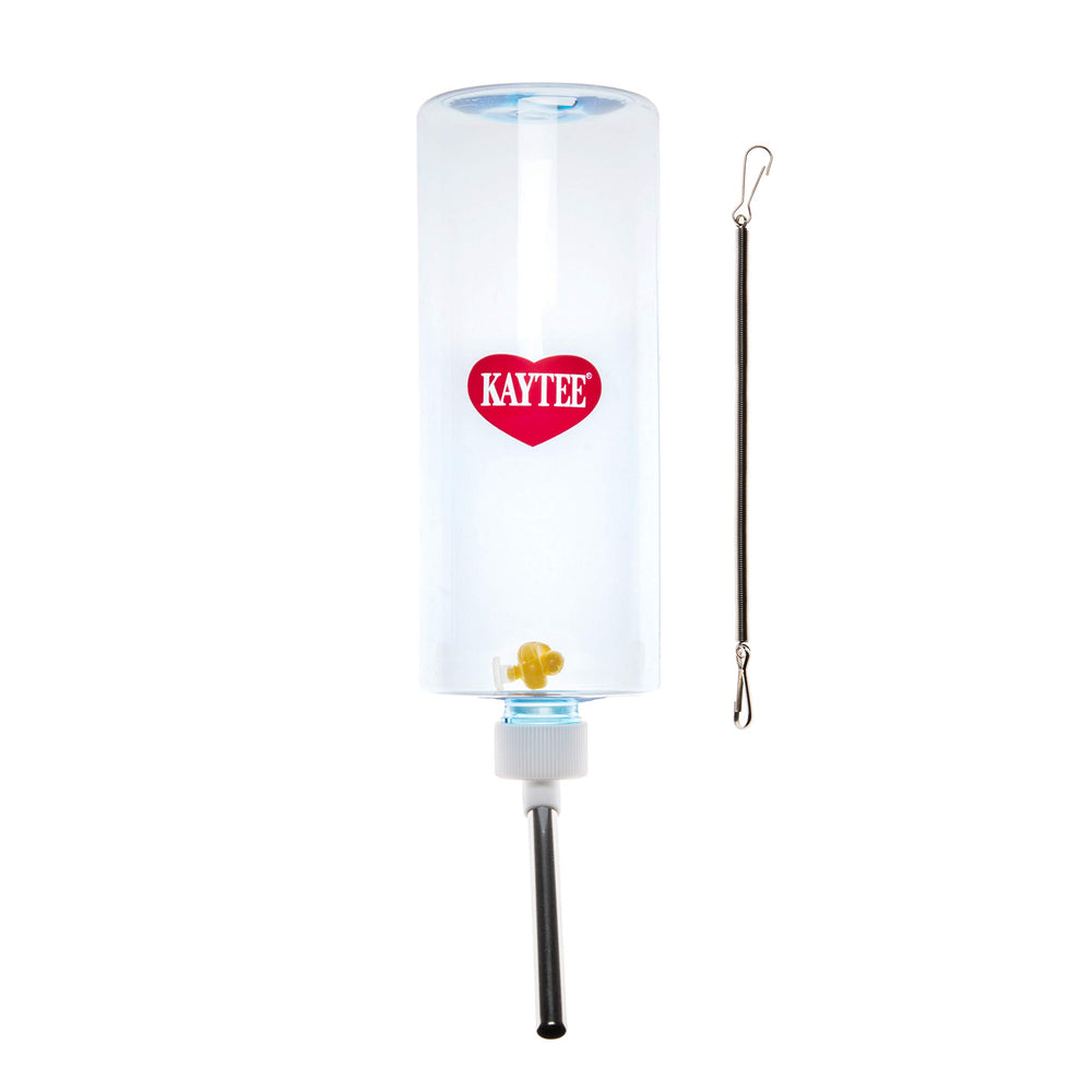 Patito flotante Kaytee en botella para recordar recarga.