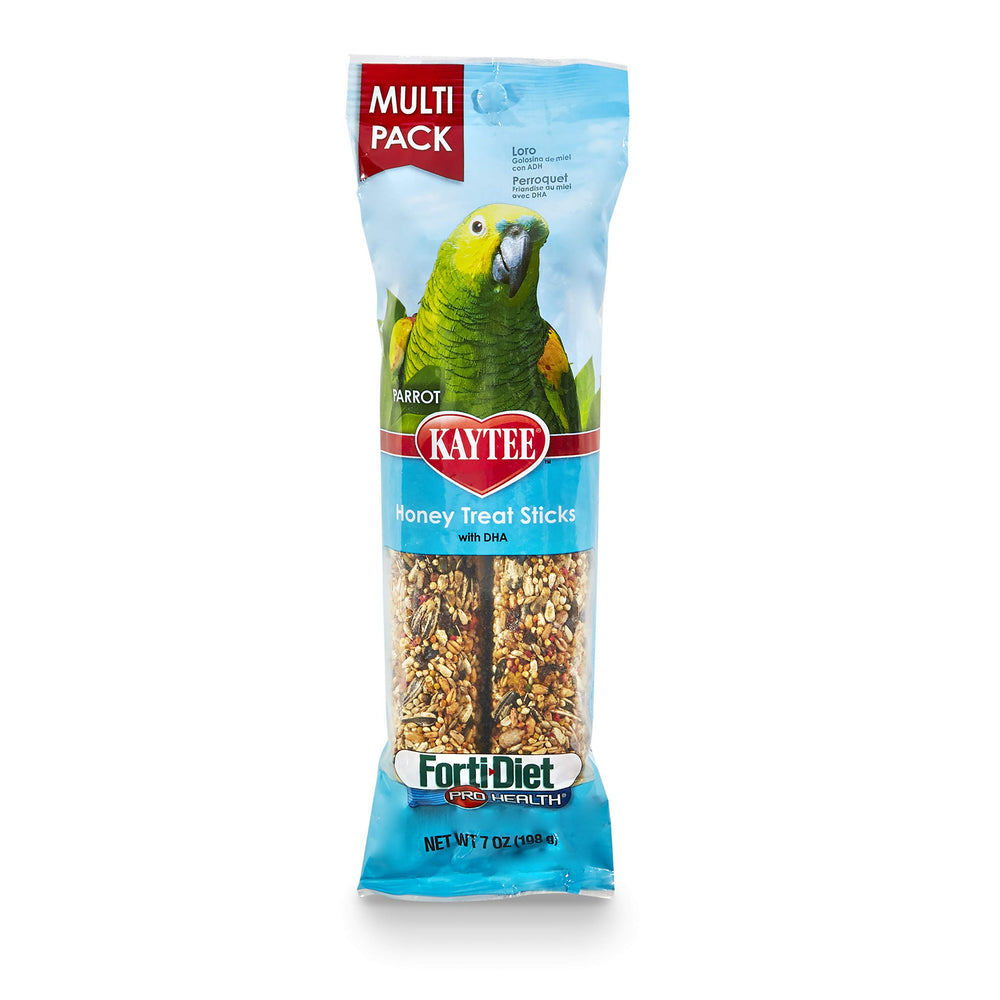 Kaytee palito premio sabor miel para loros, estimula la curiosidad y añade variedad a la dieta