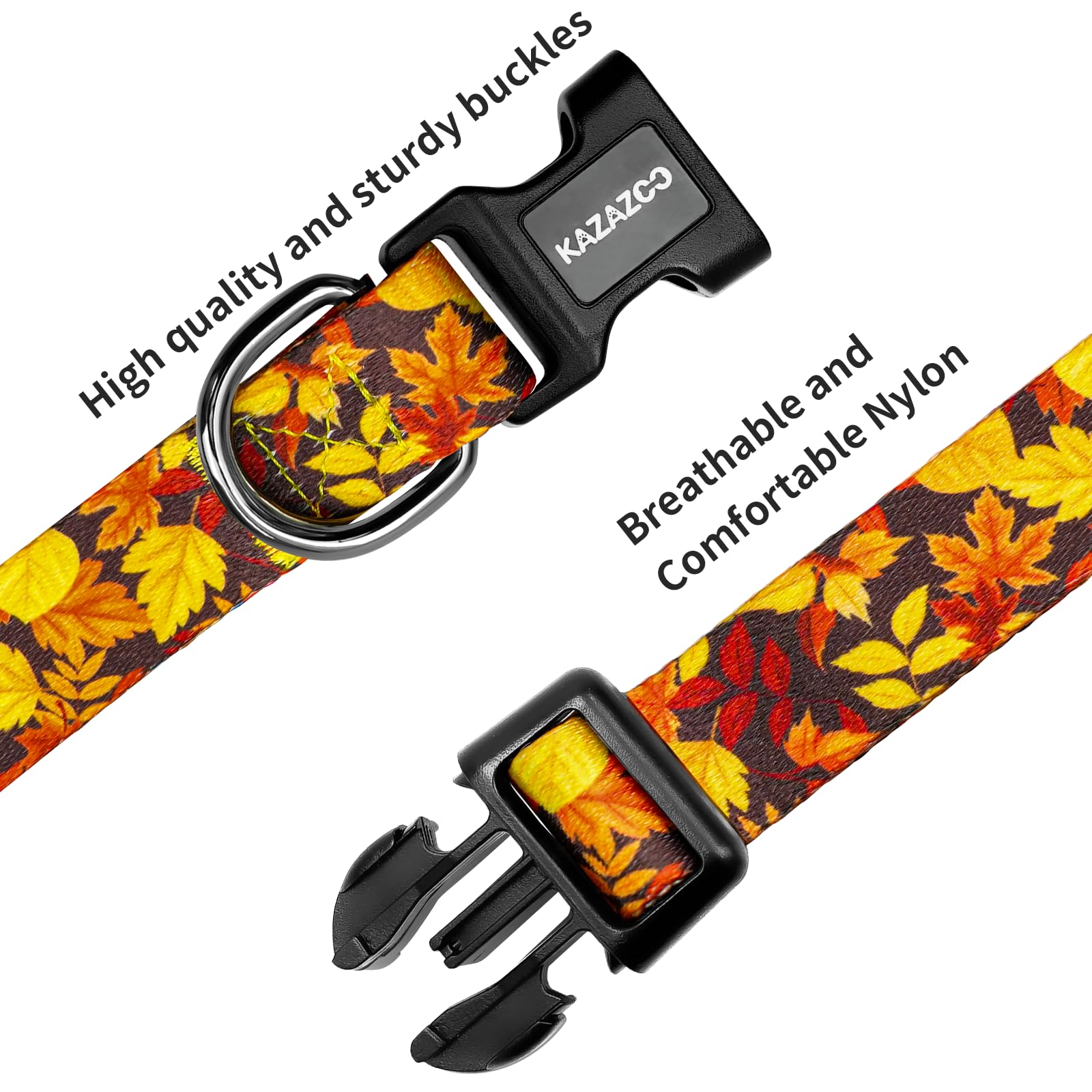 Kazazoo collar ajustable L para perros grandes.