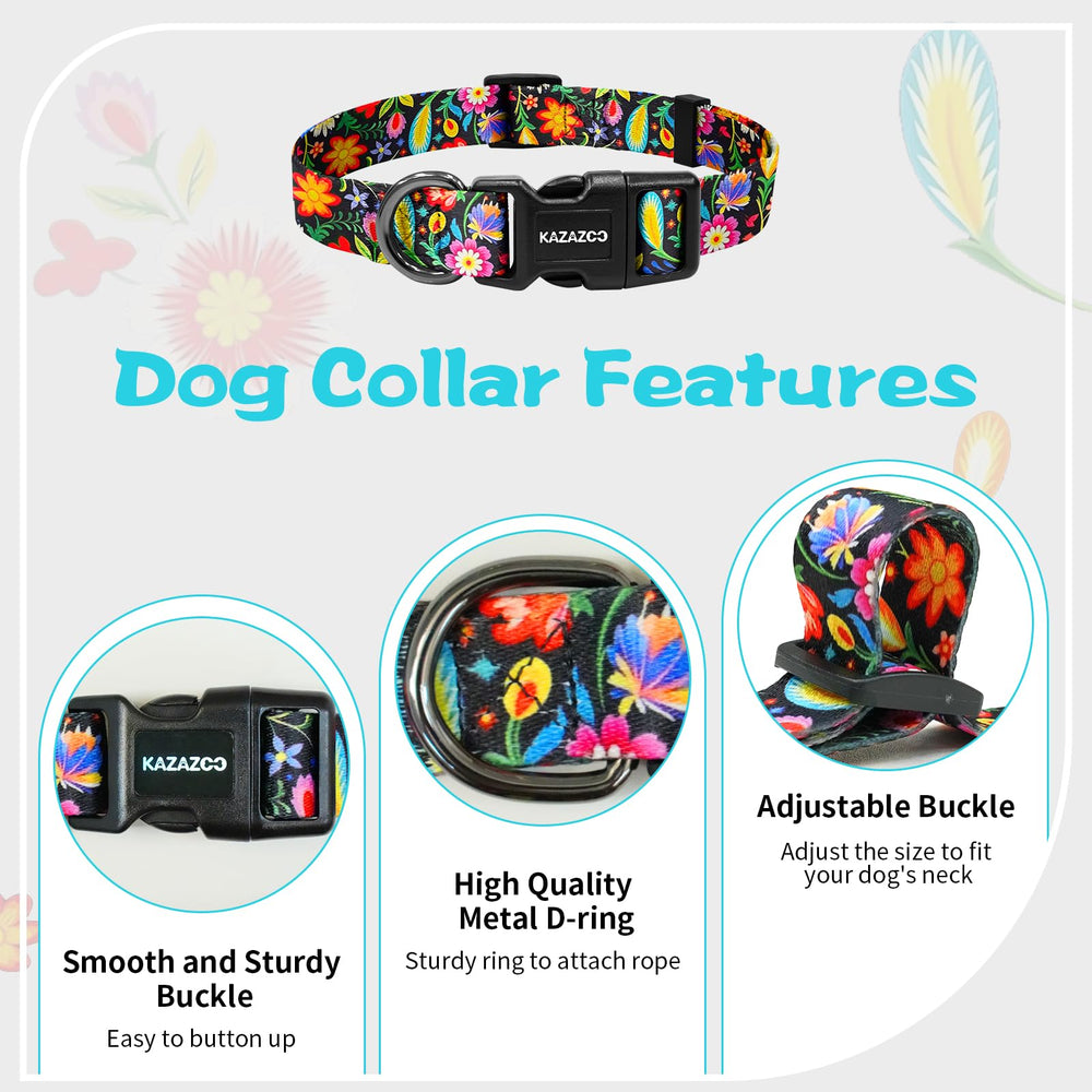 Kazazoo collar ajustable XS a L para cachorros y perros