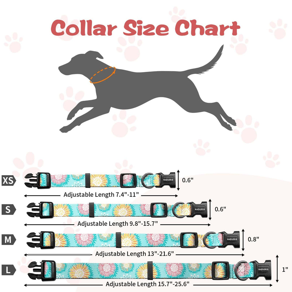 Kazazoo collar, nailon anti-alérgico y suave para cuellos sensibles.