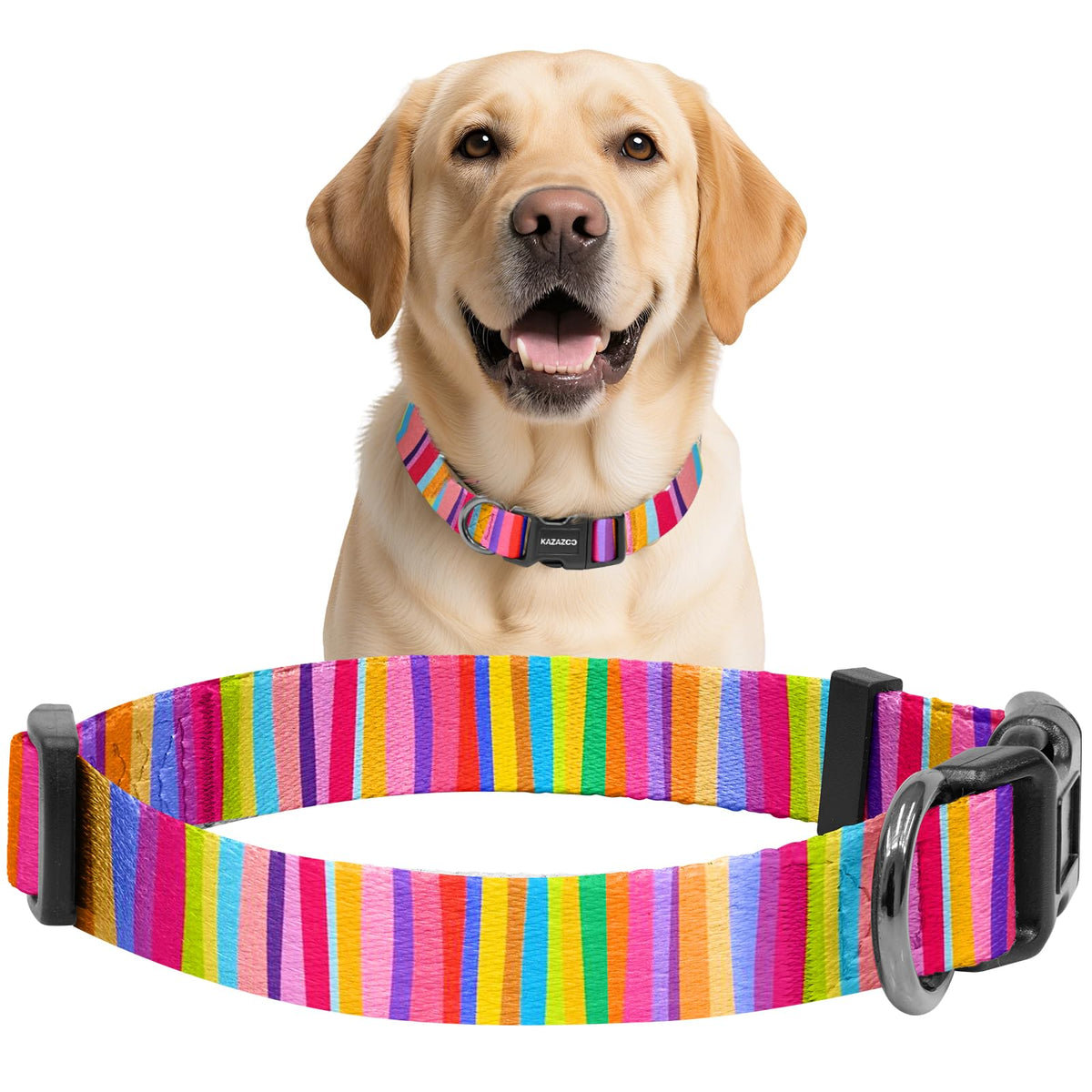 Collar Kazazoo suave y ajustable para paseos diarios