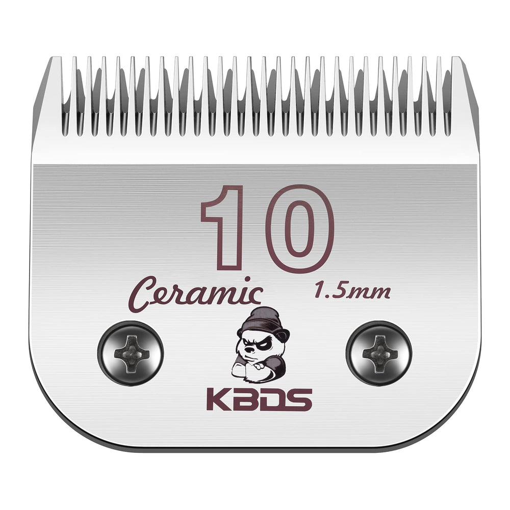 KBDS: hoja cerámica de tamaño 10 para corte suave en mascotas.